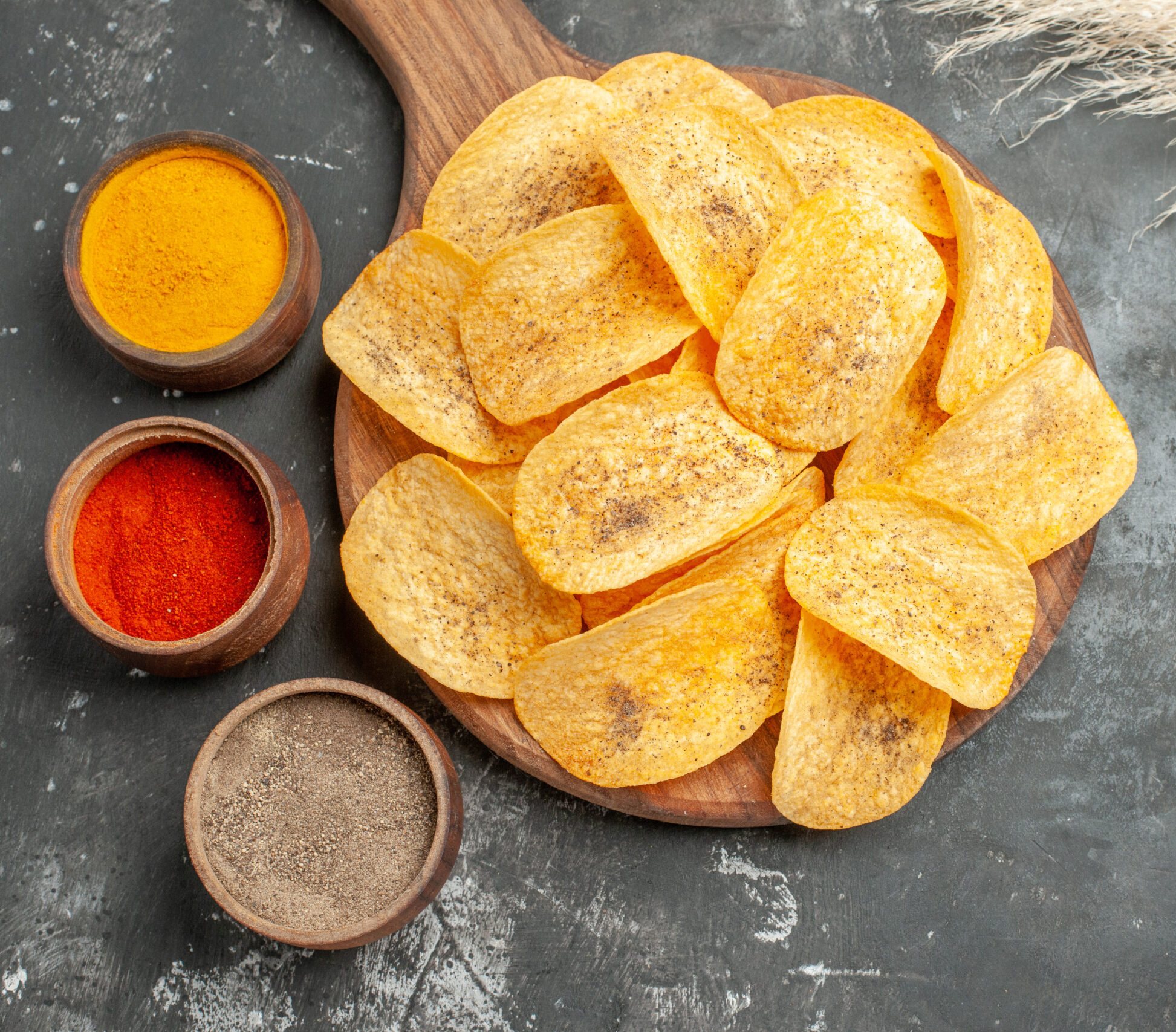 Batata Chips De Bem Com A Comida